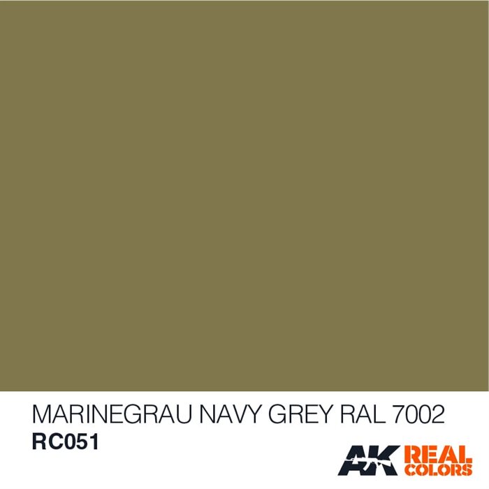 AKRC051 Marinegrå RAL 7002, 10 ML