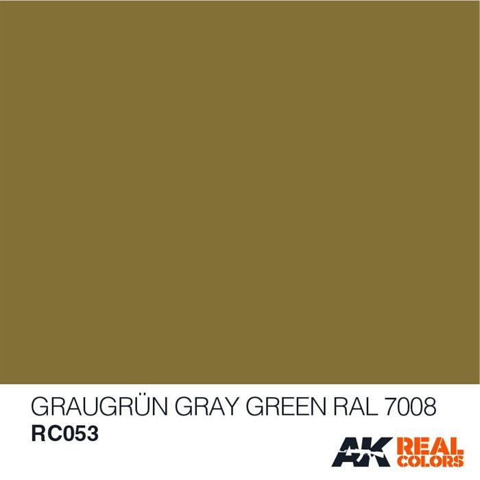 AKRC053 Grågrøn RAL 7008, 10 ML