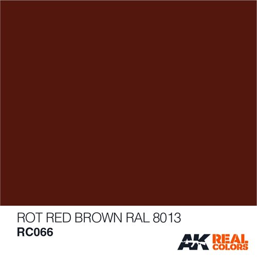 AKRC066 Rød (Rød brun) RAL 8013, 10 ML