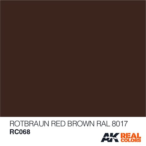 AKRC068 Rød (Rød brun) RAL 8017, 10 ML