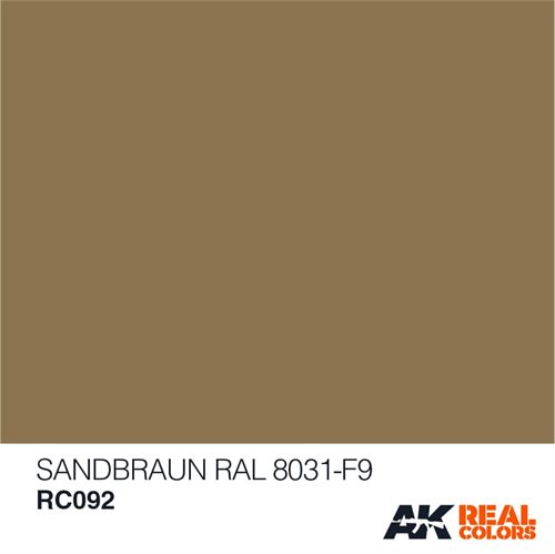AKRC092 Sand-brun RAL 8031-F9, 10 ML