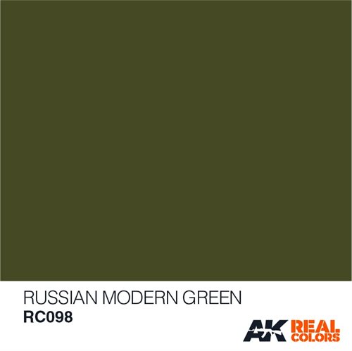 AKRC098 Russisk moderne grøn, 10 ML