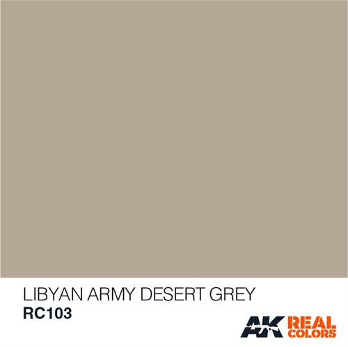 AKRC103 Libysk hær ørken grå, 10 ML
