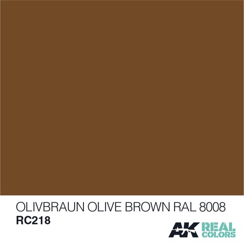 AKRC218 Oliven brun, RAL 8008, 10ML