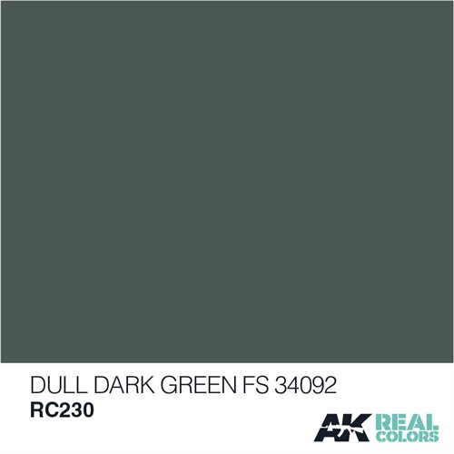 AKRC230 Mat mørk grøn, FS 34092, 10ML