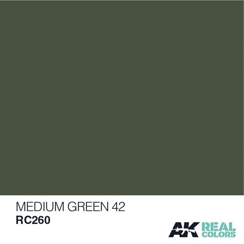 AKRC260 Mellem grøn, 42, 10ML