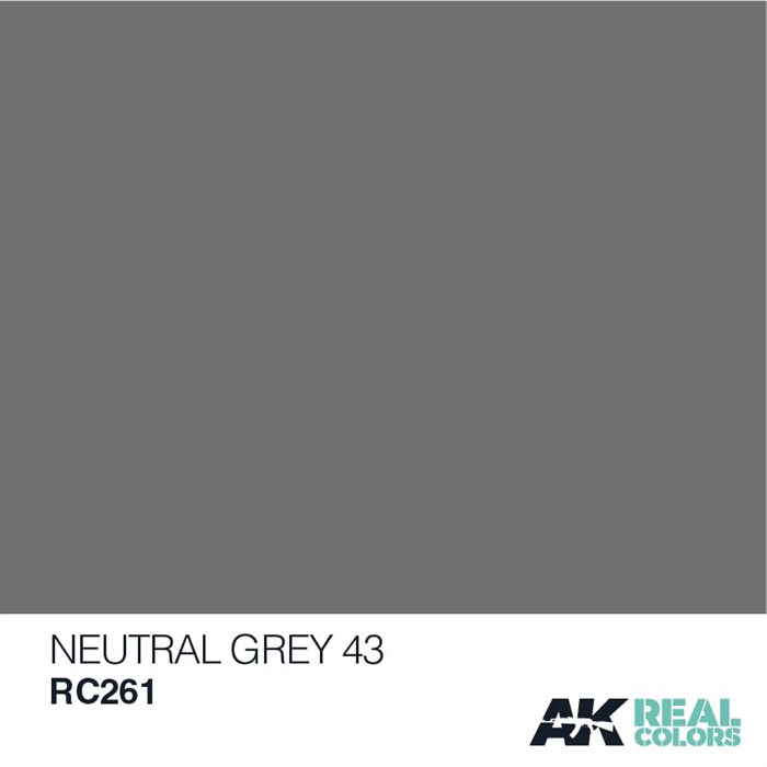 AKRC261 Neutral grå, 43, 10ML