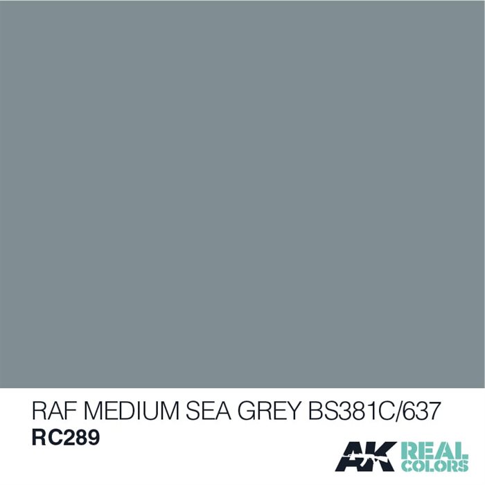 AKRC289 RAF Mellen sø grå BS381C/637 – 10ML