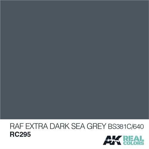 AKRC295 RAF Ekstra mørk sø grå,  BS381C/640 – 10ML