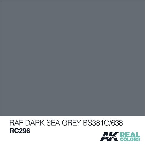 AKRC296 RAF Mørk sø grå, BS381C/638 – 10ML