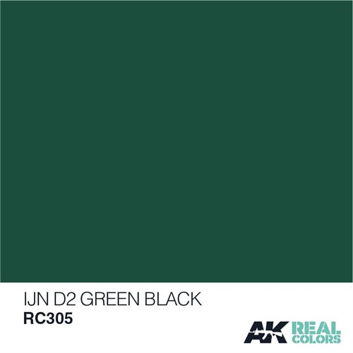 AKRC305 IJN D2 Grøn-sort 10ML