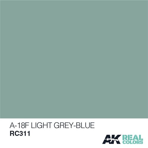 AKRC311 A-18F Lys grå-blå 10ML