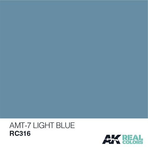AKRC316 AMT-7 Lys blå 10ML