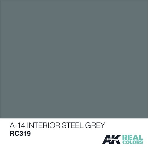 AKRC319 A-14 Interiør stål grå 10ML