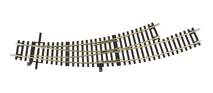 Roco 42472 Buet sporskifte, venstre BWr3/4