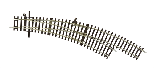 Roco 42473 Buet sporskifte, højre BWr3/4