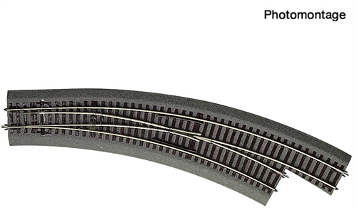 Roco 42575 Buet sporskiftehøjre BWl5/6