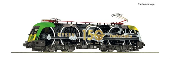 Roco 70686 Elektrolokomotiv 470 504-1, GYSEV, DC, ep VI , H0 