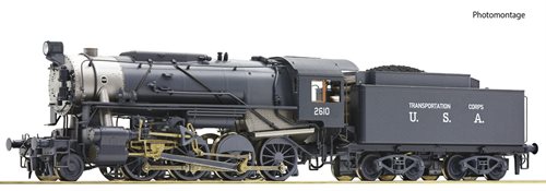 Roco 72155 Dampflokomotive 2610, USATC, DC, ep II-III, H0