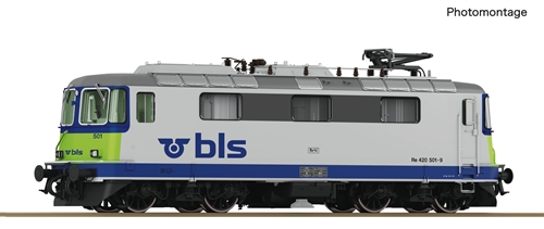 Roco 7510028 El-lokomotiv 420 501-9, BLS DC, ep V, KOMMENDE NYHED 2024