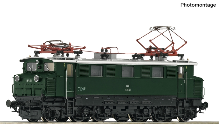 Roco 7520047 El-lokomotiv 1670.02, ÖBB AC, ep V, KOMMENDE NYHED 2024