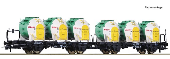 Roco 76468 Dobbelt beholdervognsæt, DB-AG, ep III-IV, H0 