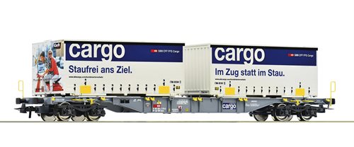 Roco 77341 Containertragwagen, SBB, ep VI