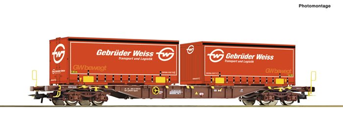 Roco 77344 Containerbærevogn, ÖBB, ep VI