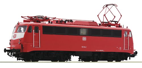 Roco 73073 El lokomotiv 110 314-2, DB, ep IV-V,DC, NYHED 2020