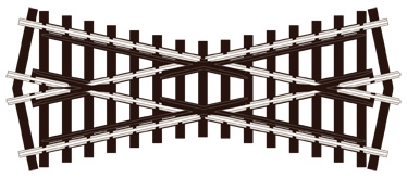 Peco SL-93 Kort kryds 24 grader - Code 100