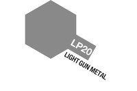 Tamiya 82120 LP20 Light Gun Metal 10ml