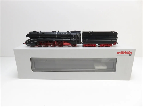 Märklin 37083 H0 AC damplokomotiv BR 10 fra DB, mfx, lyd, originalboks (BRUGT)