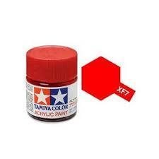 Tamiya 81707 Akryl maling, XF07, Mat rød, 10 ml