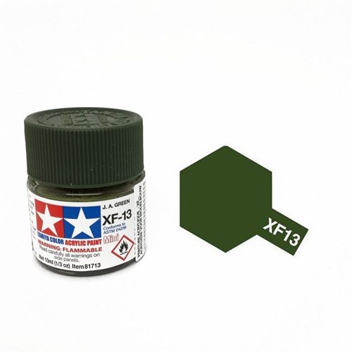 Tamiya 81713 Akryl maling, XF13, J. A. green, 10 ml