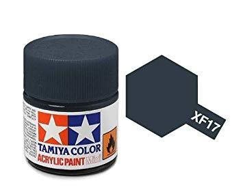 Tamiya 81717 Akryl maling, XF17, Sea blue, 10 ml