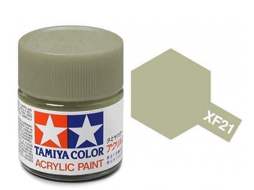 Tamiya 81721 Akryl maling, XF21, Sky, 10 ml