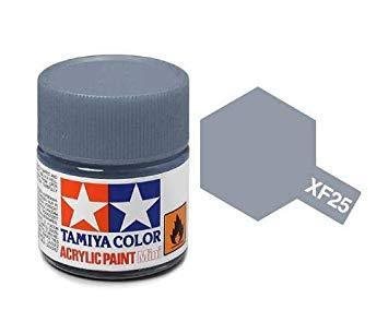Tamiya 81725 Akryl maling, XF25, Lys sø grå, 10 ml