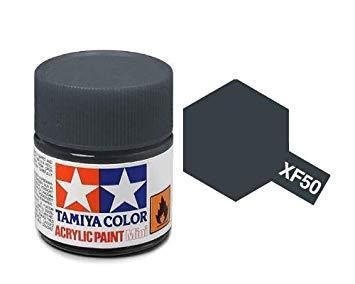 Tamiya 81750 Akryl maling, XF50, Felt blå, 10 ml