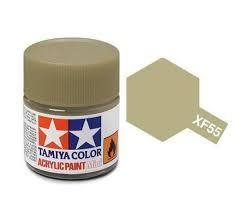 Tamiya 81755 Akryl maling, XF55, Deck tan, 10 ml