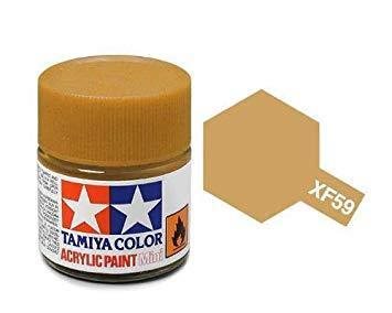 Tamiya 81759 Akryl maling, XF59, Ørken gul, 10 ml