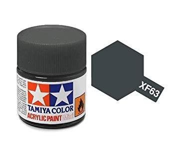 Tamiya 81763 Akryl maling, XF63, German grey, 10 ml