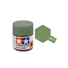 Tamiya 81771 Akryl maling, XF71, Cockpit grøn(IJN), 10 ml