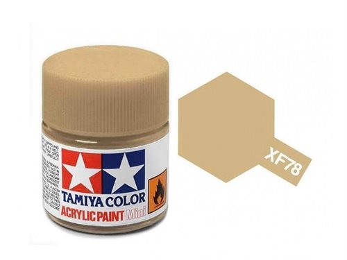 Tamiya 81778 Akryl maling, XF78, Træ dæk glød, 10 ml
