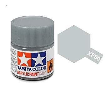 Tamiya 81780 Akryl maling, XF80, Royal lys grå 10 ml