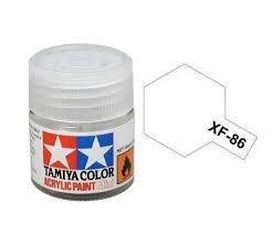 Tamiya 81786 Akryl maling, XF86, Mat klar, 10 ml