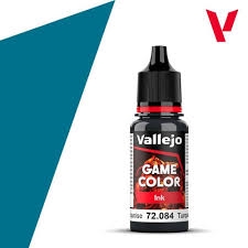 Vallejo Game Color 72084 Ink dark turquoise 18ml (116)