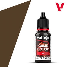 Vallejo Game Color 72091 Ink sepia 17ml/18ml (119)