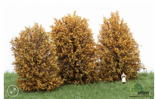 mbr 50-4004 Høje buske, mørk gul, 10-12 cm, NYHED 2020