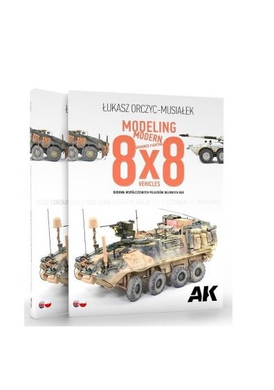 AK 130017 MODELERING MODERNE PANSREDE KAMPKØRETØJER 8 X 8
