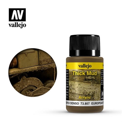 Vallejo 73807 European Thick Mud 40ml